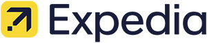 Expedia logo.