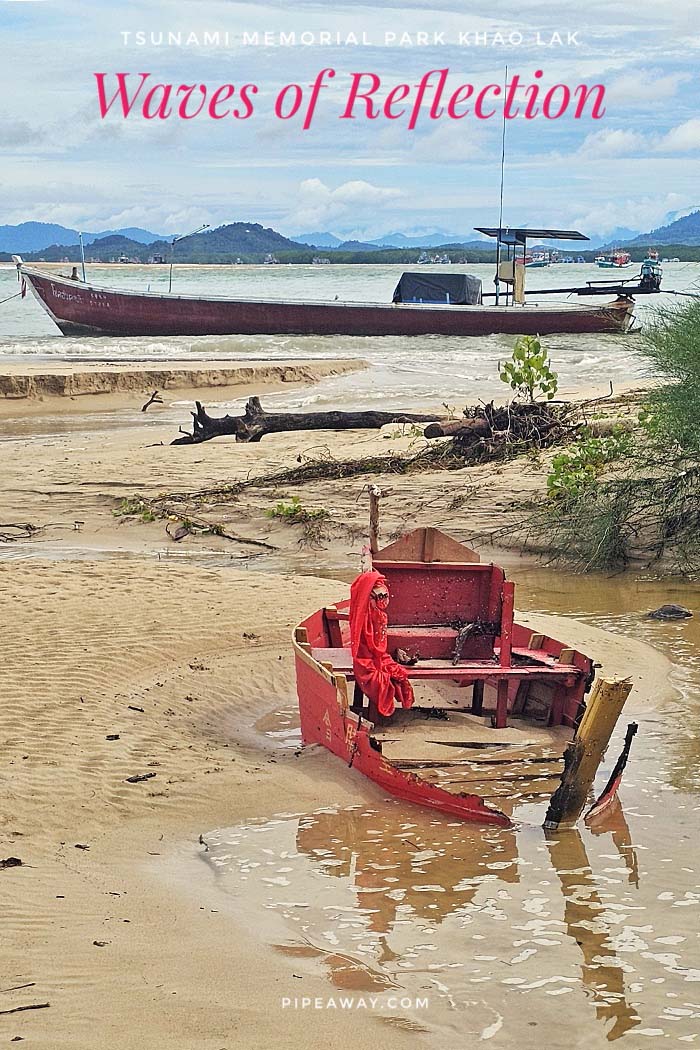 In 2004, Indian Ocean tsunami carried away 220,000 human lives. At Ban Nam Khem, a small fishing village in Southern Thailand, where a quarter of the population perished, victims are still remembered at the Tsunami Memorial Center Khao Lak; photo by Ivan Kralj.